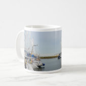 Sunlit Masts Kaffeetasse (Vorderseite Links)