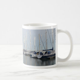 Sunlit Masts Kaffeetasse