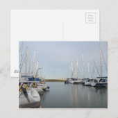 Sunlit Masts Postkarte (Vorne/Hinten)