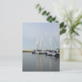 Sunlit Masts Postkarte (Stehend Vorderseite)