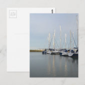 Sunlit Masts Postkarte (Vorne/Hinten)