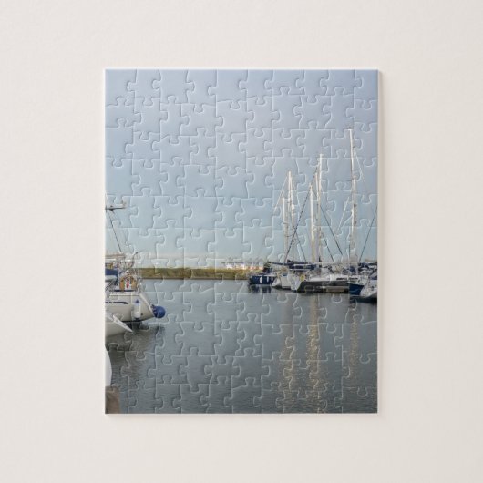 Sunlit Masts Puzzle (Vertikal)