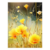 Sunlit Meadow Fotodruck (Vorne)