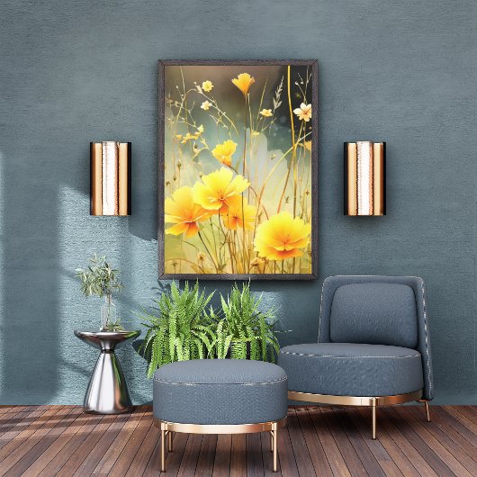 Sunlit Meadow Fotodruck