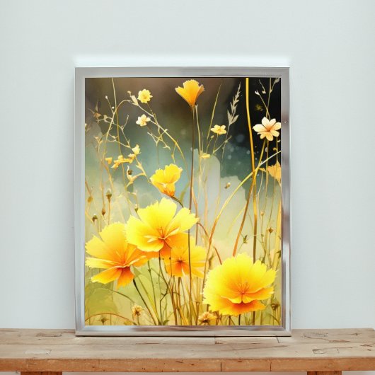 Sunlit Meadow Fotodruck