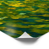 Sunlit Meadow in Van Gogh's Dream Poster (Ecke)