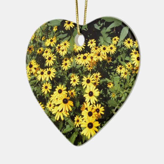 Sunlit Meadow Keramik Ornament (Links)