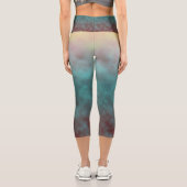 Sunlit Mist Capri Leggings (Rückseite)