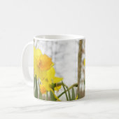 Sunlit Narzissen Kaffeetasse (Vorderseite Links)