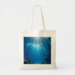 Sunlit Ocean Corean Reef Tote Bag Tragetasche