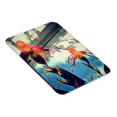 Sunlit Orchids Flexi Foto Magnet (Rechte Seite)