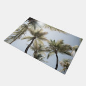 Sunlit Palm Jungle #1 #tropic #wall #art Fußmatte (Schrägansicht)