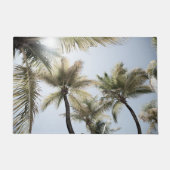 Sunlit Palm Jungle #1 #tropic #wall #art Fußmatte (Vorderseite)
