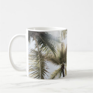 Sunlit Palm Jungle #1 #tropic #wall #art Kaffeetasse
