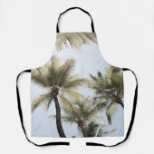 Sunlit Palm Jungle #1 #tropic #wall #art Schürze (Vorderseite)