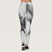 Sunlit Palm Jungle #2 #tropic #wall #art Leggings (Rückseite)