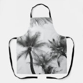 Sunlit Palm Jungle #2 #tropic #wall #art Schürze (Vorderseite)