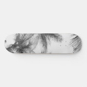 Sunlit Palm Jungle #2 #tropic #wall #art Skateboard (Horizontal)