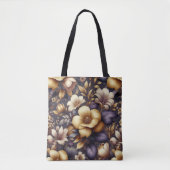 Sunlit Petals und Lila Haze Tasche (Vorderseite)
