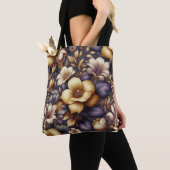 Sunlit Petals und Lila Haze Tasche (Von Nahem)