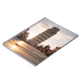 Sunlit Pisa Tower Street View Notebook Notizblock (Linke Seite)