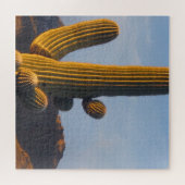 Sunlit Saguaro Cactus Puzzle (Horizontal)
