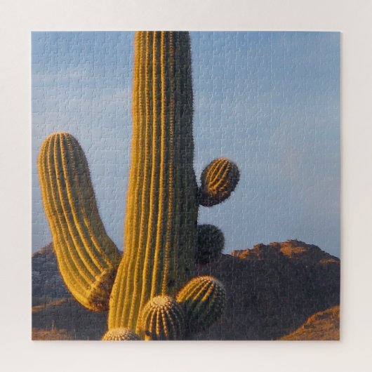 Sunlit Saguaro Cactus Puzzle (Vertikal)
