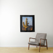 Sunlit Saguaro Tucson Scene Wandteppich (Beispiel)