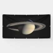 Sunlit Saturn Gas Giant Planet von Cassini Banner (Horizontal)