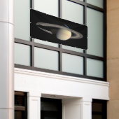 Sunlit Saturn Gas Giant Planet von Cassini Banner (Äußeres Gebäude)