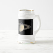 Sunlit Saturn Gas Giant Planet von Cassini Bierglas (VorderseiteRechts)