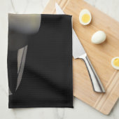 Sunlit Saturn Gas Giant Planet von Cassini Geschirrtuch (Viertel Falte)