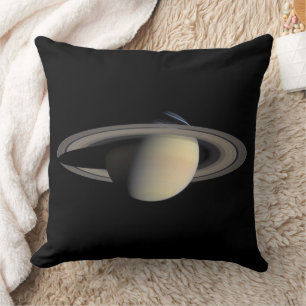 Sunlit Saturn Gas Giant Planet von Cassini Kissen