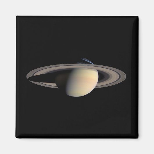 Sunlit Saturn Gas Giant Planet von Cassini Magnet (Vorne)