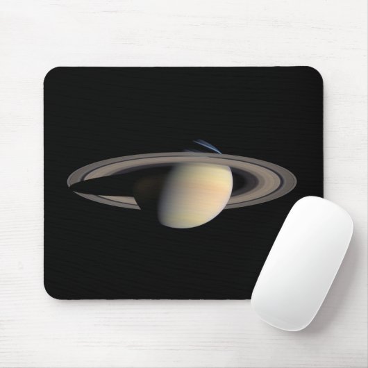 Sunlit Saturn Gas Giant Planet von Cassini Mousepad (Mit Mouse)