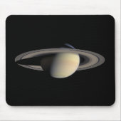 Sunlit Saturn Gas Giant Planet von Cassini Mousepad (Vorne)