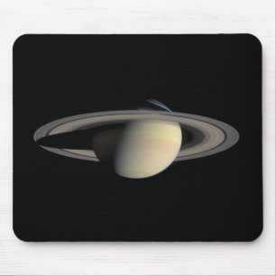 Sunlit Saturn Gas Giant Planet von Cassini Mousepad