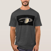 Sunlit Saturn Gas Giant Planet von Cassini T-Shirt (Vorderseite)