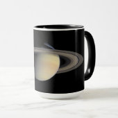 Sunlit Saturn Gas Giant Planet von Cassini Tasse (VorderseiteRechts)