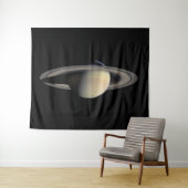 Sunlit Saturn Gas Giant Planet von Cassini Wandteppich (Beispiel (Horizontal))