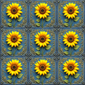 Sunlit Serenity Fliese