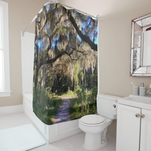 Sunlit Spanish Moss Duschvorhang (Beispiel)