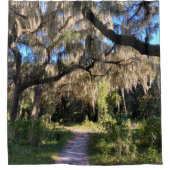 Sunlit Spanish Moss Duschvorhang (Vorderseite)