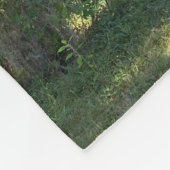 Sunlit Spanish Moss Fleecedecke (Ecke)