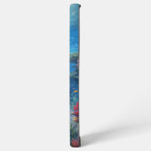 Sunlit Tropical Underwater Coral Reef Samsung Galaxy Hülle (Linke Seite)