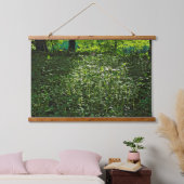 Sunlit Underwachstum. Blackweir Woods, Cardiff Wandteppich Mit Holzrahmen (Schlafzimmer)