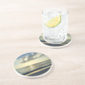 Sunlit Waves at First Light Getränkeuntersetzer (Seite)