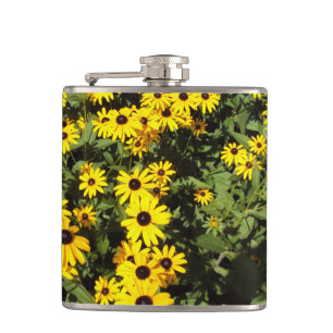 Sunlit Wiese Flachmann