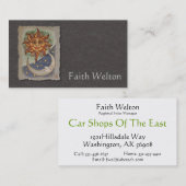 Sunmond u. -sterne visitenkarte (Vorne/Hinten)