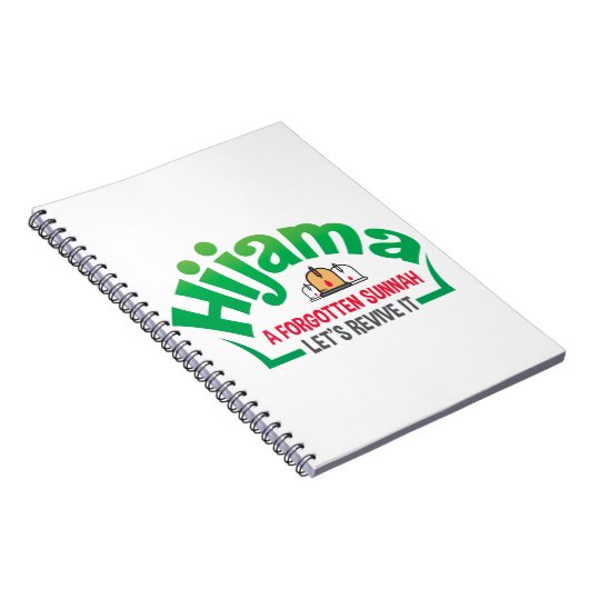 Sunna: Hacamat: Cupping: Cupping Therapy: Hijama Notizblock (Rechte Seite)